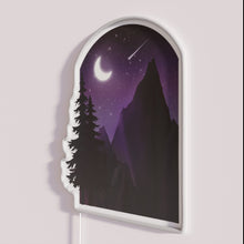 Charger l&#39;image dans la galerie, Stunning Rustic Glow of Starry Night Sky Neon Light Sign