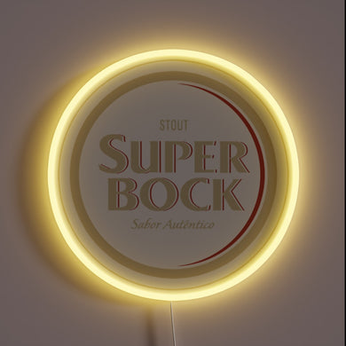 Tropical Beach Vibes with Vibrant RGB Lighting Effect Sign