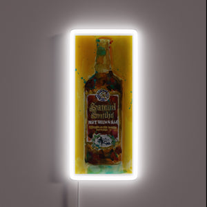 Authentic English brew tradition in vibrant, eye-catching RGB neon display