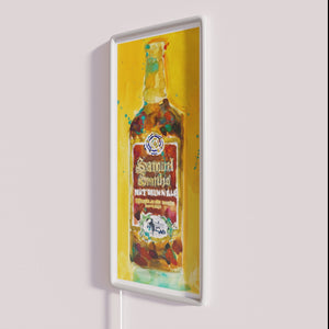 Vibrant Neon Sign for Beer Enthusiasts and Samuel Smith Fans