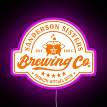 Charger l&#39;image dans la galerie, Sanderson Sisters Brewing Co RGB neon sign  pink