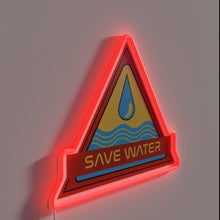Charger l&#39;image dans la galerie, Reduce Your Carbon Footprint with Eco-Friendly Water Conservation Message