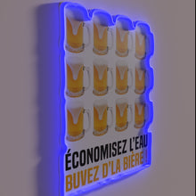 Charger l&#39;image dans la galerie, Save Water, Drink Beer: A Quirky Eco-Friendly Home Decor Statement