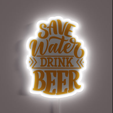 Save Water, Drink Beer, Reduce Bureaucracy, Eat Nachos Now Sign