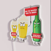 Charger l&#39;image dans la galerie, RGB Neon Wall Sign for Beer Lovers and Eco Consciousness