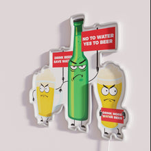 Charger l&#39;image dans la galerie, Neon Sign: Eco-Friendly Humor with Whimsical RGB Color Changing Design