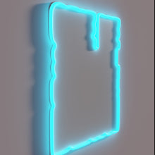 Charger l&#39;image dans la galerie, Colorful neon sign with playful design of schnitzel and beer