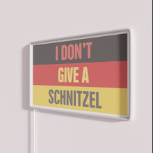 Charger l&#39;image dans la galerie, German food inspired RGB neon sign with funny schnitzel artwork