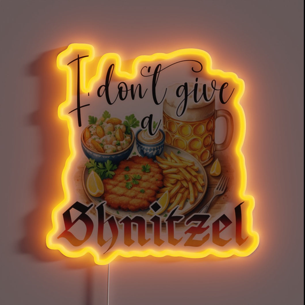 Vibrant RGB neon sign celebrating German beer festival culture.
