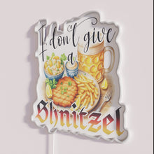 Charger l&#39;image dans la galerie, Vibrant Neon Oktoberfest Sign Illuminates Parties with German Schnitzel Themed Fun