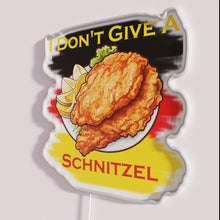 Charger l&#39;image dans la galerie, Eye-catching retro style Austrian inspired Schnitzel restaurant neon illuminated sign