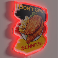 Charger l&#39;image dans la galerie, Autumn Nostalgia Illuminated with Vibrant Rainbow Glow of Schnitzel