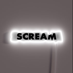 This neon sign screams *style* — literally. Bold, stark, and glowing in white, it’s perfect for horror fans or anyone embracing the chaos with a statement. 💀✨
