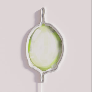 Vibrant Neon Water Drop Decorative Sign for Home and Office