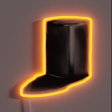 Charger l&#39;image dans la galerie, Unique semi-realistic grey tone cylindrical LED neon bar sign lighting