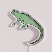 Charger l&#39;image dans la galerie, Semi-Realistic Lizard Wall Neon Sign with RGB Color Changing Lights