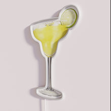 Charger l&#39;image dans la galerie, Bright vibrant margarita neon bar decor with colorful rgb lighting