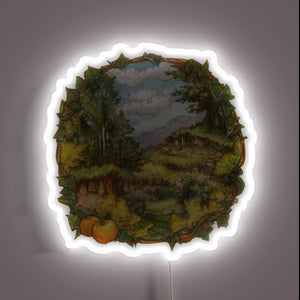 Vibrant autumnal glow illuminates 'September in the Shires' rustic charm.