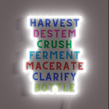 Charger l&#39;image dans la galerie, Expert Wine Maker&#39;s Journey in Seven Vibrant Neon Color Steps
