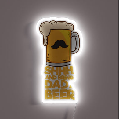 Shhh, bring dad a beer on this special day gift