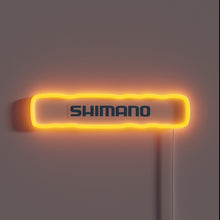 Charger l&#39;image dans la galerie, Shimano brand RGB neon sign for bicycles and cycling accessories.