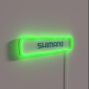 Shimano Cycling Brand Neon Sign with RGB Illumination and Design