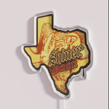 Charger l&#39;image dans la galerie, Shiners Bock Beer Texas Logo RGB Colorful Neon Bar Sign