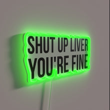 Charger l&#39;image dans la galerie, Amusing, sarcastic message for drinkers and friends in a bar.