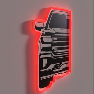 Add a touch of classic style with this silver neon