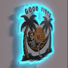Charger l&#39;image dans la galerie, Add good vibes to your space with this relaxing skeleton.