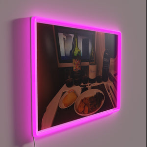 Add vibrant touch to your wine tasting space with this sign.