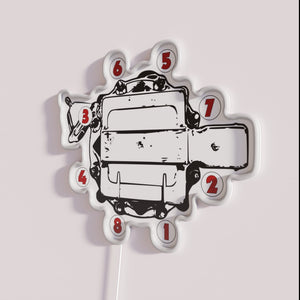 Neon Sign For Small Block Chevy Engine Firing Order Decorations