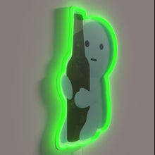 Charger l&#39;image dans la galerie, RGB Neon Wall Sign Featuring Iconic Beverage Brand Logo Smiski