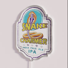 Charger l&#39;image dans la galerie, Vintage inspired snake charmer decorative rgb neon sign for room
