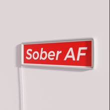 Charger l&#39;image dans la galerie, Neon Sober Affirmation Sign with RGB Color Changing LED Letters