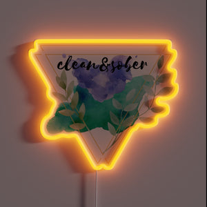 Add vibrant glow to your space with this neon sign.