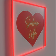 Charger l&#39;image dans la galerie, RGB glow sober living home decor inspirational wall art.