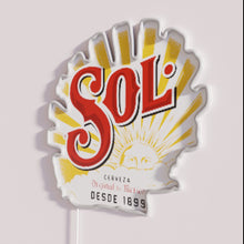 Charger l&#39;image dans la galerie, Vibrant Sol RGB color changing neon LED sign lighting decoration