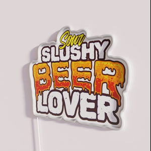 Neon Bar Sign For Beer Lovers Featuring Colorful RGB Lighting