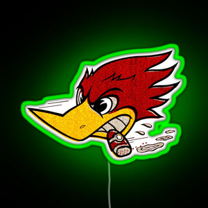 Speed Thrush RGB neon sign green