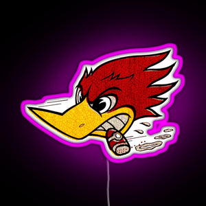 Speed Thrush RGB neon sign  pink