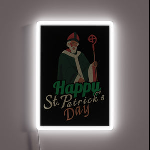 Lucky Irish Rainbow Neon Sign for St Patrick's Day Fun