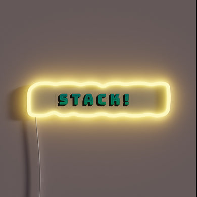 Add vibrant color to your space with this neon sign.