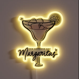 Vibrant Strawberry Margarita Neon Sign Adds Color to Any Room
