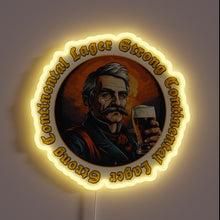 Charger l&#39;image dans la galerie, Brighten your bar with this vibrant lager beer sign