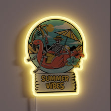 Charger l&#39;image dans la galerie, Brighten your space with this colorful summer chillout neon sign