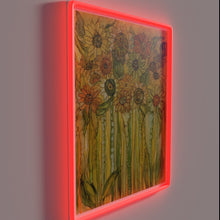 Charger l&#39;image dans la galerie, Add vibrant sunflower charm to your space with colorful glow.