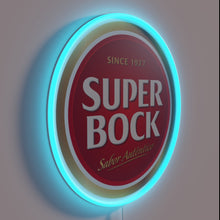 Charger l&#39;image dans la galerie, Vintage Super Bock since 1927 Portuguese beer logo neon sign