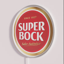 Charger l&#39;image dans la galerie, Vintage Super Bock Since 1927 Beer Logo RGB Neon Sign