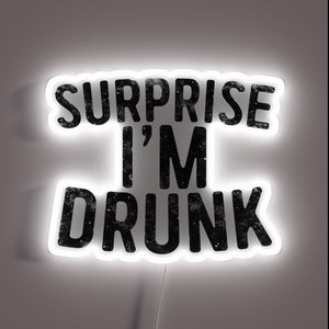 Add a humorous touch to your space with this sign.